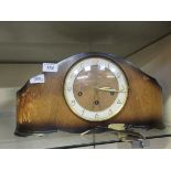 A mid-20th century style mantle clock by 'Touch'