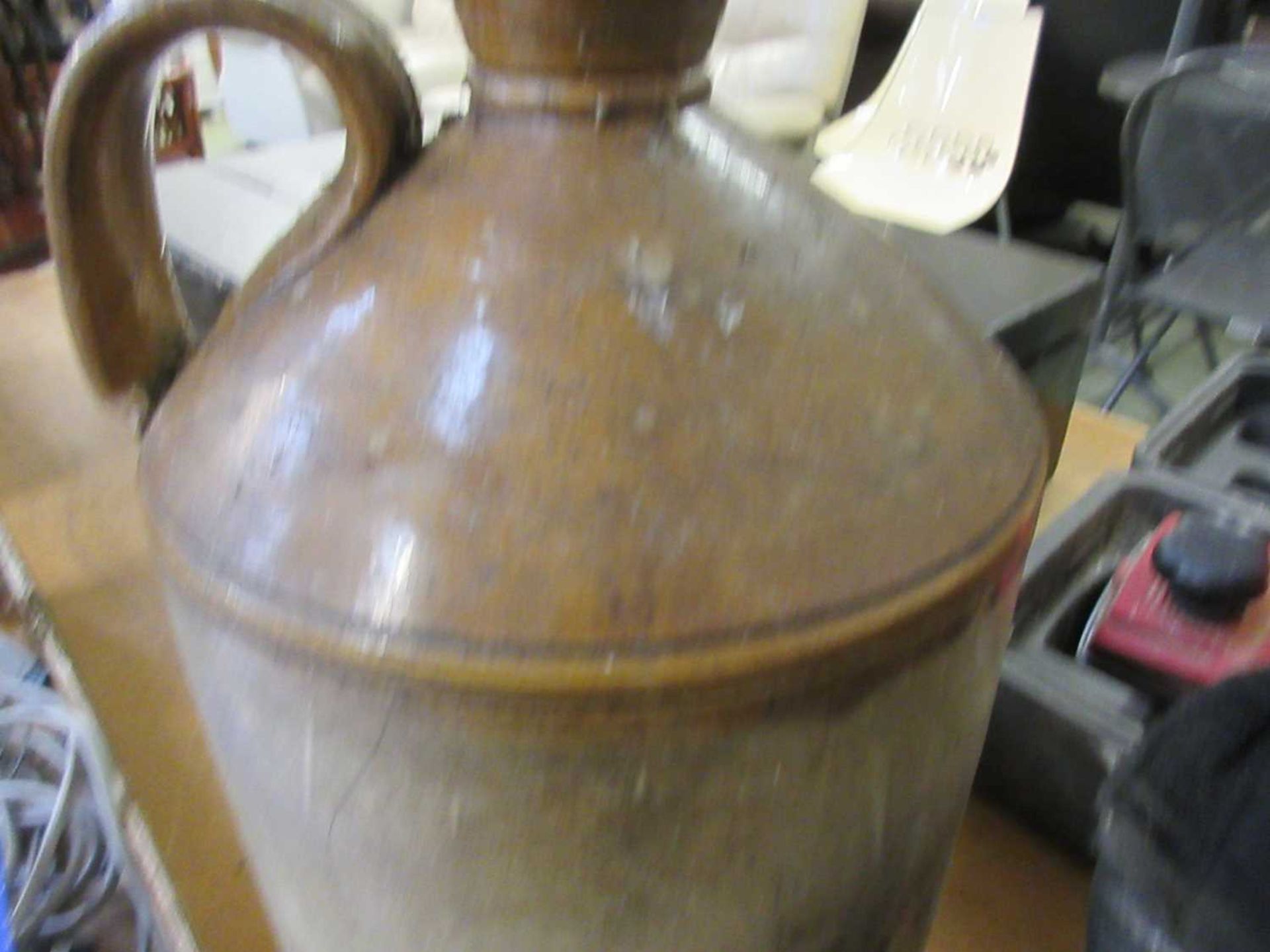 A selection of stoneware bottles Large bottle doesn't have a name on it, approximately 38cm in - Image 2 of 3
