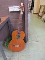 A Suzuki acoustic guitar