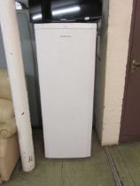 A Beko upright freezer