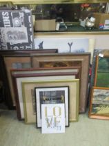 A large collection of assorted artwork on various subjects
