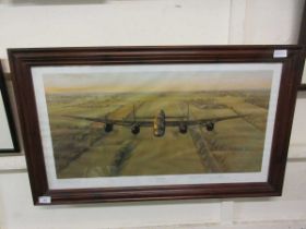 Gerald Coulson, 'Merlin's Thunder', print signed in pencil,