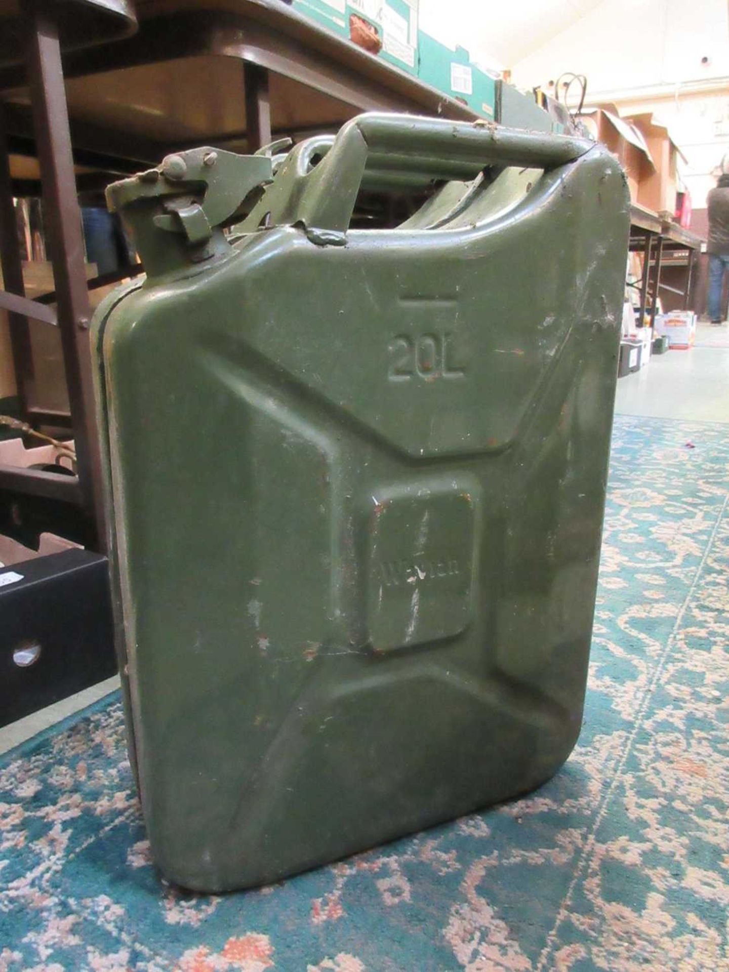 A 20 litre jerry can