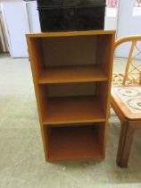 A modern shelf unit