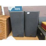 A pair of B & W DM610 speakers
