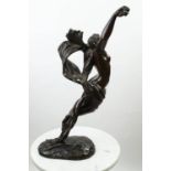 BRONZE FIGURE BY CHARLES HIPPOLYTE MARCELLIN FERRAT, French (1830-1882), 'Flora', 40cm H.