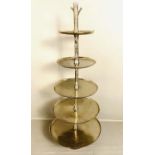 PATISSERIE DISPLAY STAND, 130cm high x 54cm diameter, over sized design.