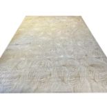 THE RUG COMPANY CARPET, 404cm x 300cm, wool and silk.