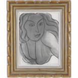 HENRI MATISSE, Femme o1, signed in the plate collotype, edition: 950, suite: Themes and