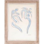 HENRI MATISSE, 'The Danse', pochoir and lithograph, edition 500, Ref Carmen, 39cm x 28cm.