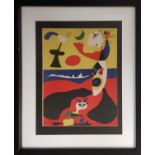 JOAN MIRO ( ) 'Le Quartre Saison l'ETE', pochoir/screenprint, 34cm x 26cm, published 1938 'verve'