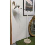 STILUX FLOOR LAMP, approx. 150cm H, vintage Mid century Italian, marble base.