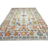 CONTEMPORARY OUSHAK CARPET, 407cm x 290cm.