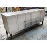 PINCH SIDEBOARD, 180cm L x 76cm H x 53cm D with panelled doors.