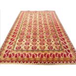 ARTS AND CRAFTS DESIGN CARPET, 273cm x 181cm.