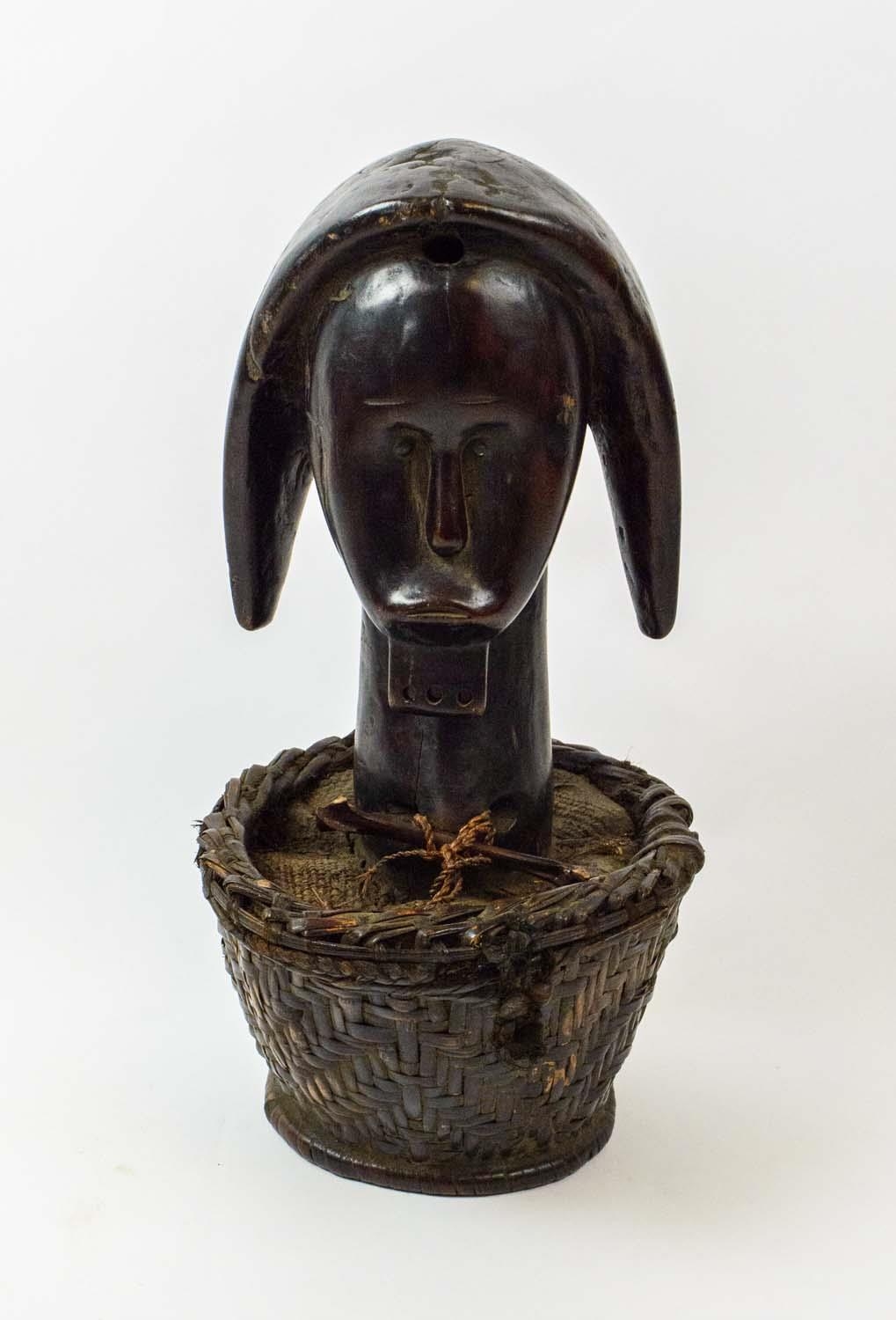 FANG BYERI HEAD BASKET, Gabon. 43cm H. - Image 6 of 6