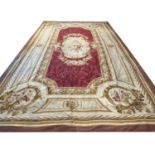 19TH CENTURY FRENCH AUBUSSON CARPET, 530cm x 312cm approx.