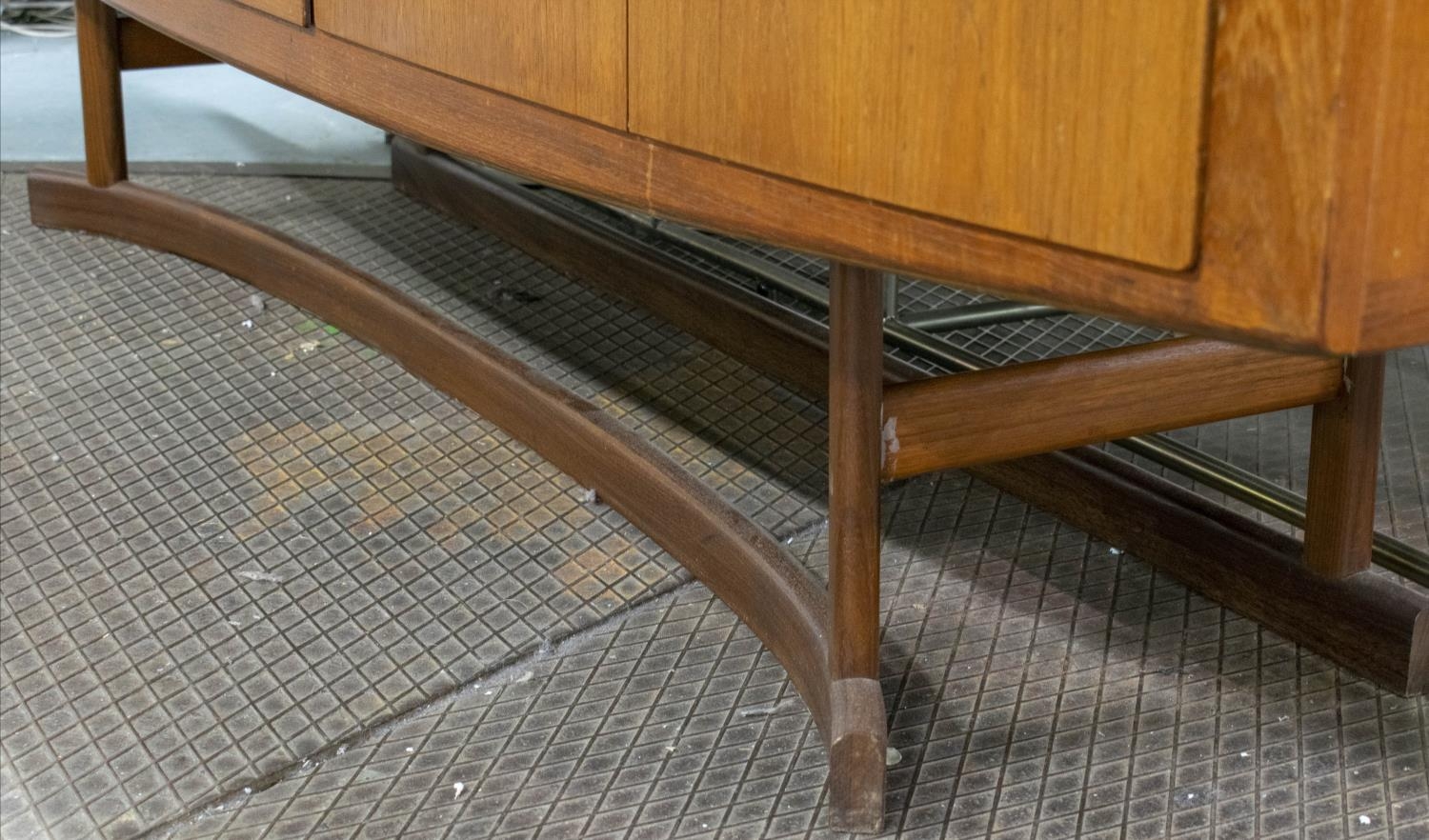 JOHANNES ANDERSON SIDEBOARD, circa 1960, 240cm x 49.5cm x 85cm, Danish teak, with four drawers - Image 6 of 6