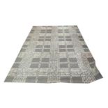 WILLIAM YEOWARD FOR DESIGNERS GUILD MADIRA STEEL CARPET, 200cm x 300cm.