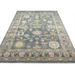 CONTEMPORARY SULTANABAD DESIGN CARPET, 302cm x 244cm.