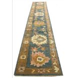 PERSIAN SULTANABAD RUNNER, 430cm x 88cm.