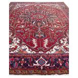 ANTIQUE HERIZ SERAPI DESIGN CARPET, 310cm x 250cm.