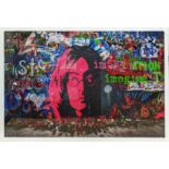 CONTEMPORARY SCHOOL JOHN LENNON, screenprint, 85cm x 125cm.