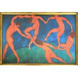 HENRI MATISSE (French 1869-1954) 'Dance', off set lithograph, 46cm x 72cm, framed.