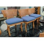 NOBILIS ARCHIPEL COLLECTION MANADO CHAIRS, a set of six, 83cm H approx. (6)