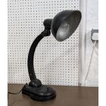 CARBOLITE LAMP, vintage 1960s, 51cm H.