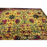 ABC IKAT CARPET, 546cm x 475cm, 80% silk, 20% cotton.