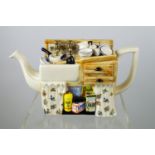 TEAPOT, by Paul Carden 'The Universal sink Co', limited edition 3136/5000, 17cm x 32cm.