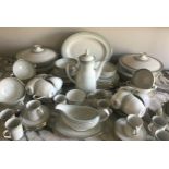 DINNER SERVICE, English Fine Bone China, Royal Doulton, 'Berkshire', eight place, ten piece