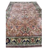 ANTIQUE POLONAISE DESIGN CARPET, 273cm x 196cm.