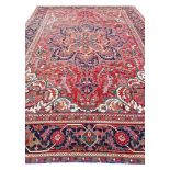 PERSIAN HERIZ CARPET, 330cm x 230cm.