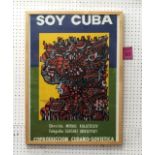 RENE PORTOCARRERO (Cuban, 1912-1985), 'Soy Cuba' film poster, Original 1960's Colour Silkscreen