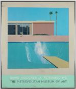 DAVID HOCKNEY, A Bigger Splash Poster 1988, The Metropolitan Museum of Art, 70cm x 83cm.