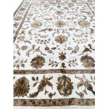 VERY FINE CONTEMPORARY PARK SILK AGRA CARPET, 305x245.