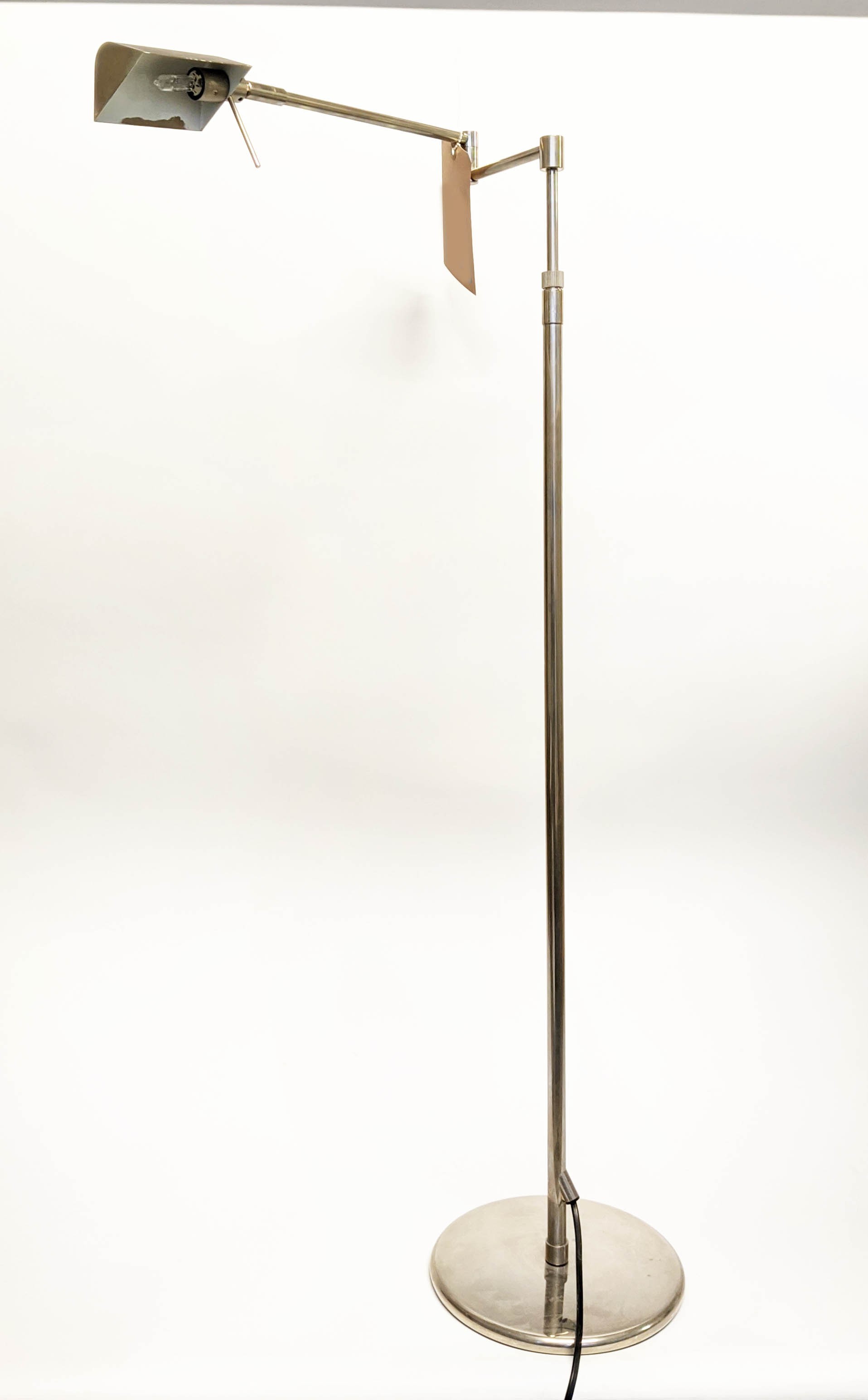 ATTRIBUTED TO WILLIAM YEOWARD ROOFTOP FLOOR LAMP, 128cm at tallest.