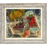RAOUL DUFY, Still life with cherries, signed in the plate lithograph 1969, Pierre Levy suite,