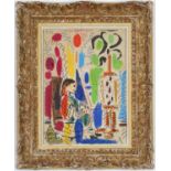 PABLO PICASSO, L’Atelier de Cannes – Suite: Ces Peintres Nos Amis, colour lithograph on Arches