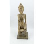 SENUFO STATUE, 55cm H, Ivory Coast.