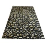 THE RUG COMPANY CARPET, 'Pebbles Brown' designed by Allegra Hicks, 275cm x 183cm.