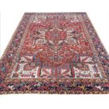 ANTIQUE BAKSHAISH CARPET, 330cm x 251cm.