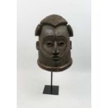 IBOLA HELMET MASK, 56cm H, Nigeria.