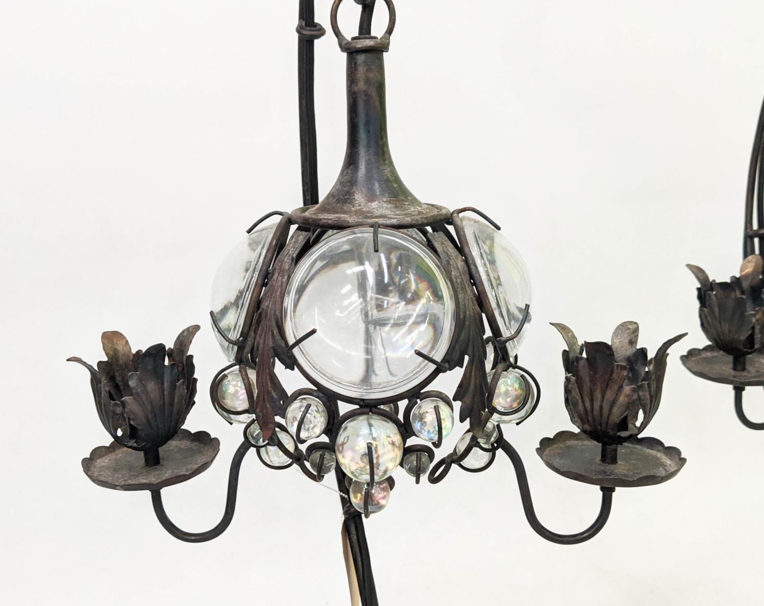 ATTRIBUTED TO MARK BRAZIER JONES SERA TABLE LAMPS, 77cm H. (2) - Image 4 of 6