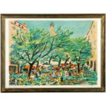 ROBERT SAVARY, Grasse, handsigned artist proof, lithograph, vintage frame, 60cm x 83cm. (Subject