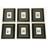 20TH CENTURY ITALIAN SCHOOL, a set of six watercolours of Venice, indistinctly signed, each 29cm x