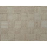 RUG, patted jute design, 330cm x 240cm approx.