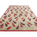 FINE ARTS AND CRAFTS DESIGN CARPET, 346cm x 245cm.